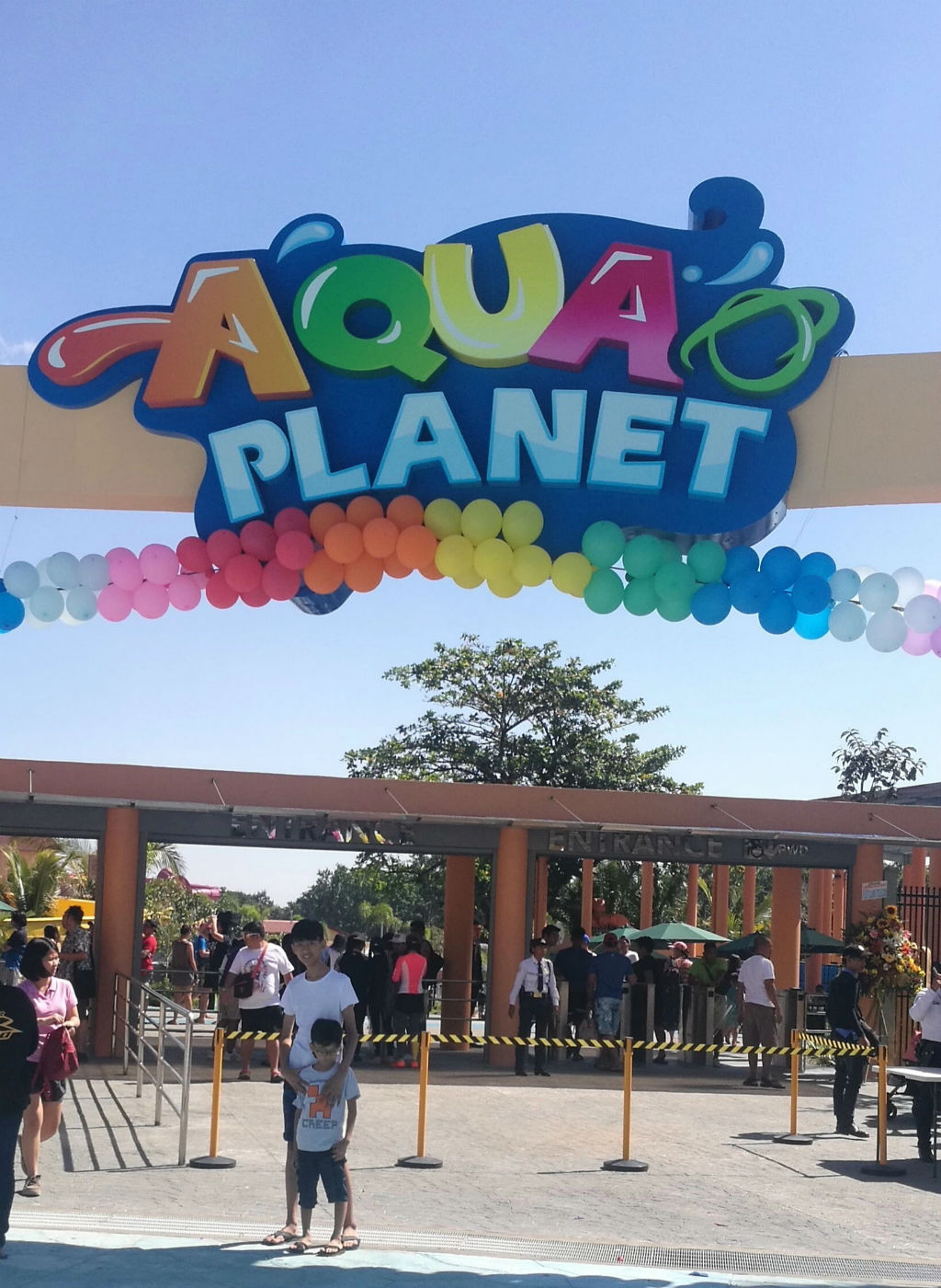 Aqua Planet Grand opening entrance