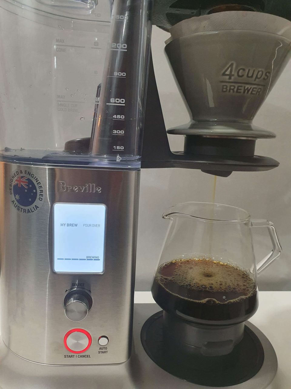 Breville precision using pour over kit