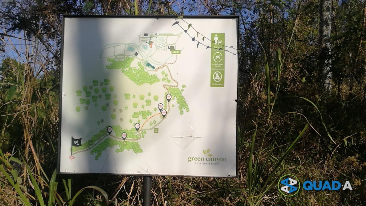 Green Canyon Leisure Farm Trekking Map