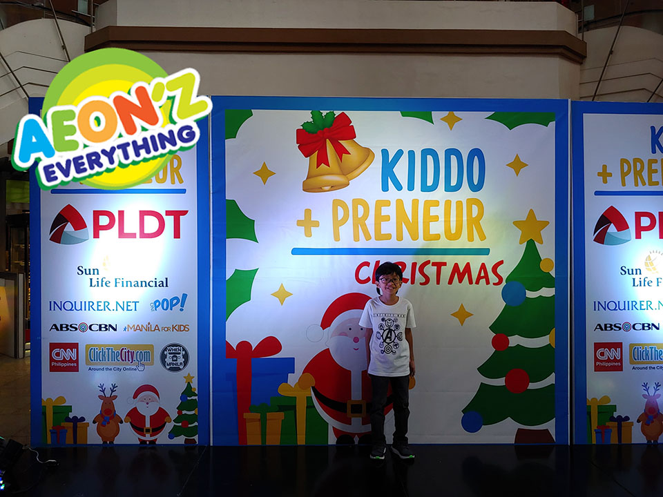 Backdrop Kiddo-Preneur Christmas 2018
