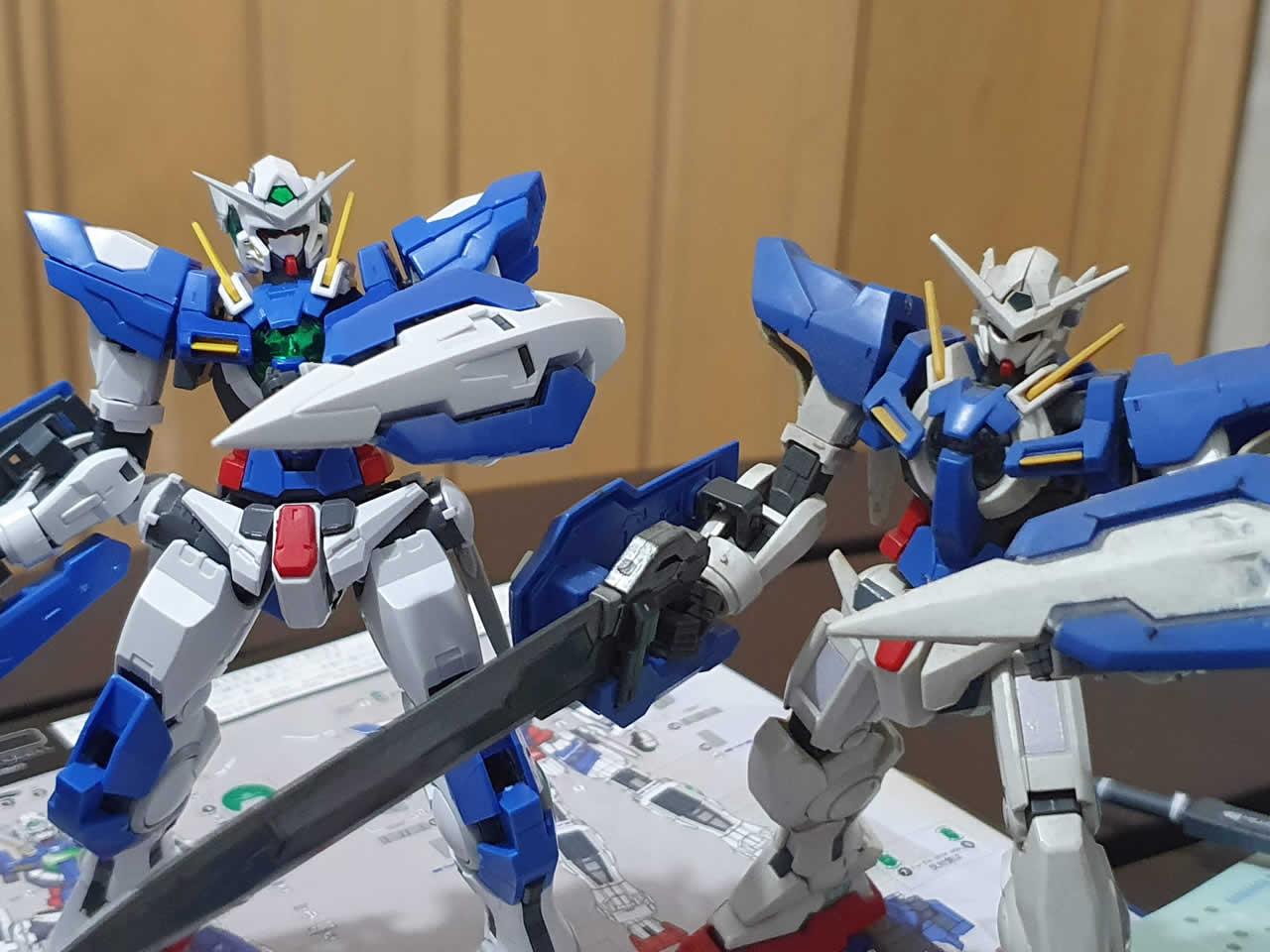  Comparison between the Exia Repair 3 RG and old Exia HD model