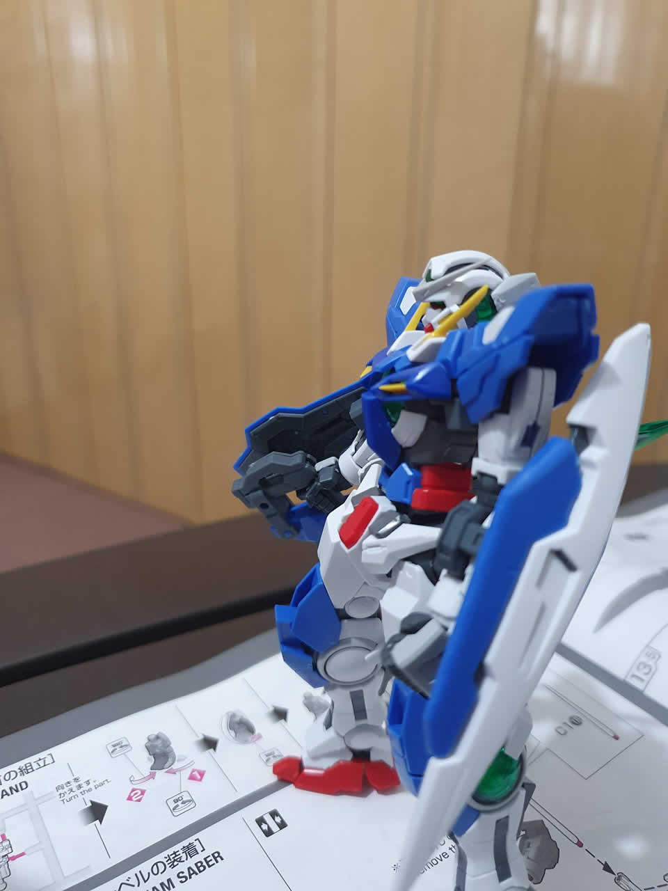  Exia Repair RG equipping the GN Sword