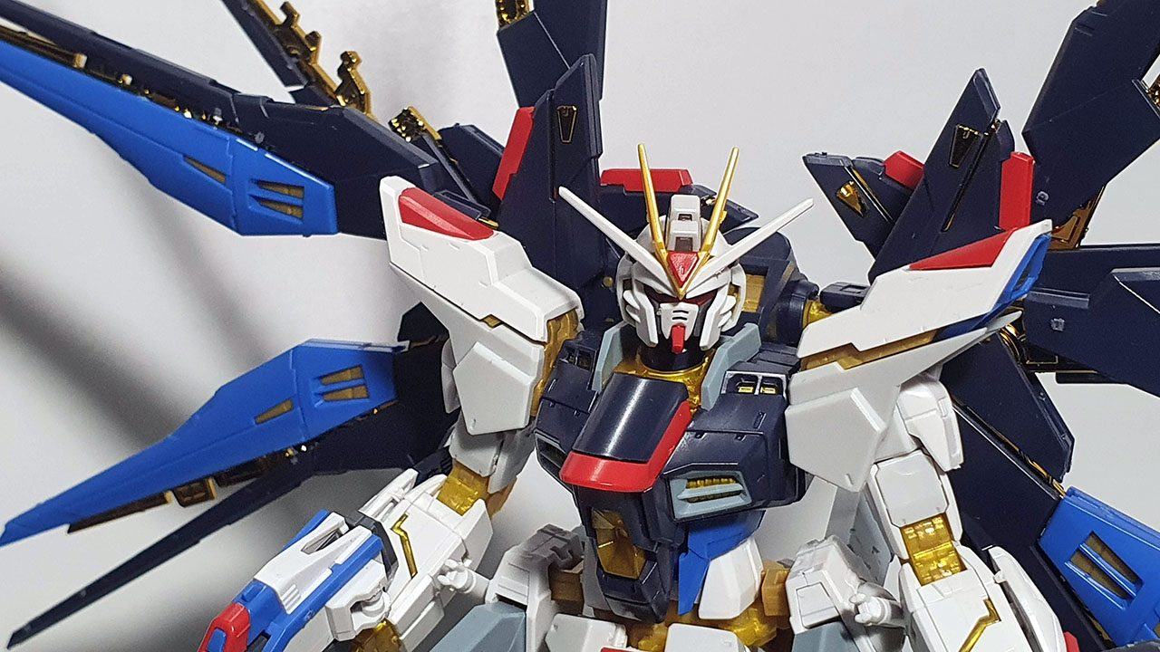 Strike Freedom Gundam RG Zoom In