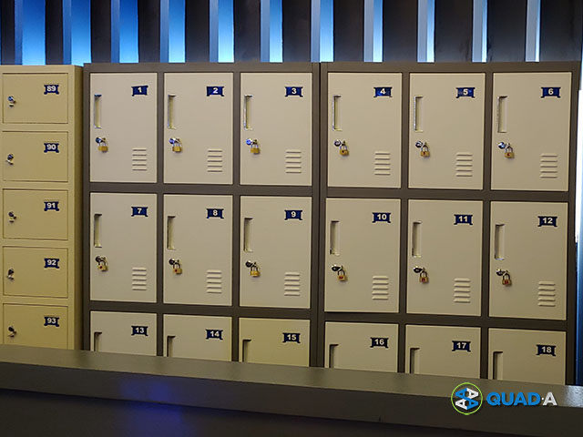 Heroes Headquarters Lockers