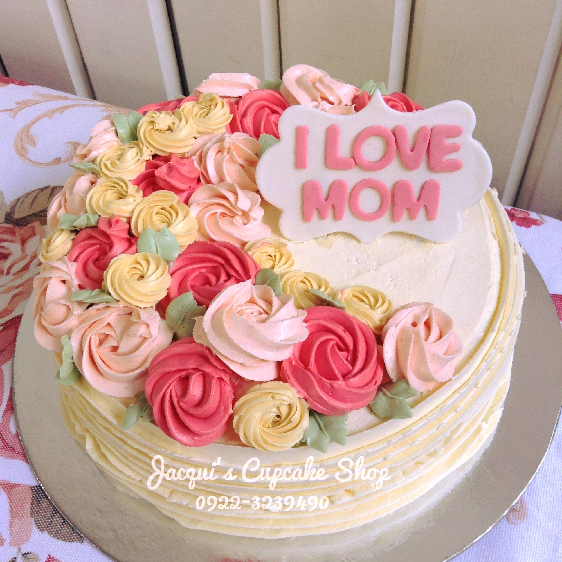 Jacqui's Customized cake for mother's day event 