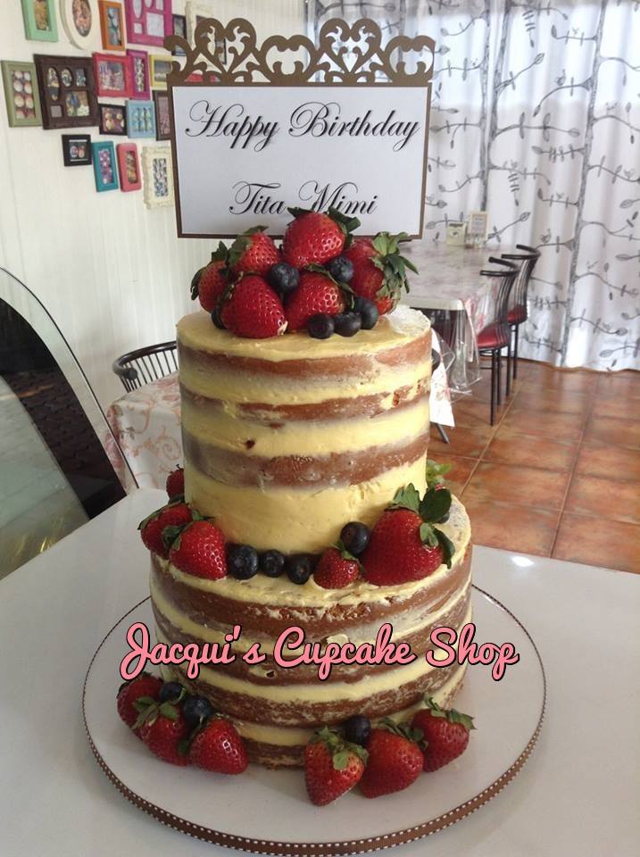 Jacqui's Naked cake for all occassions, Quezon City, Manila