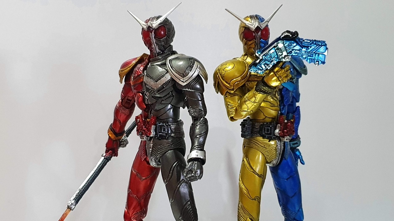 SIC Kamen Rider W Luna Trigger and Heat Metal