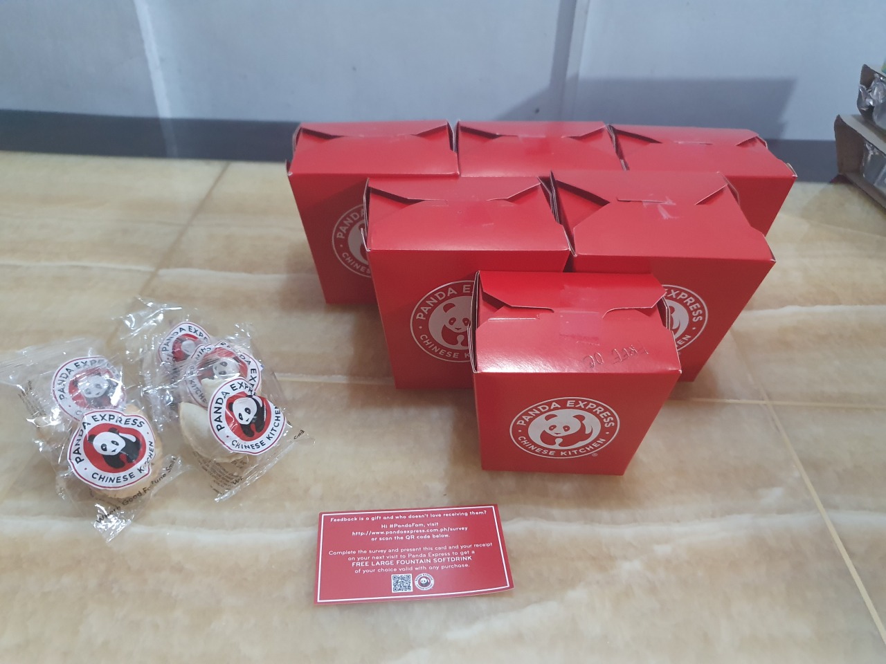 Panda Express 2021 - Family Feast Package - around 1300 pesos