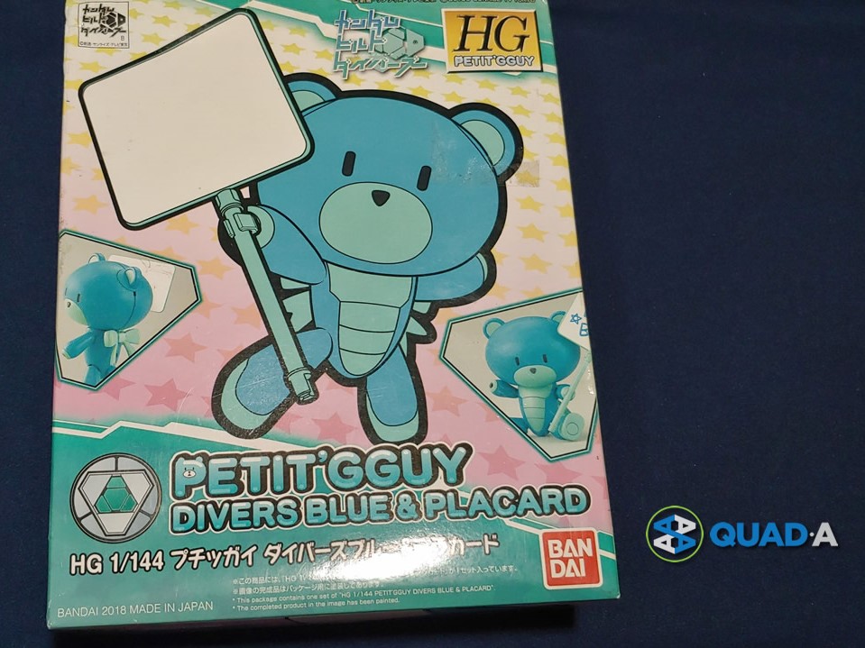 Petit'GGuy Divers Blue and Placard Box